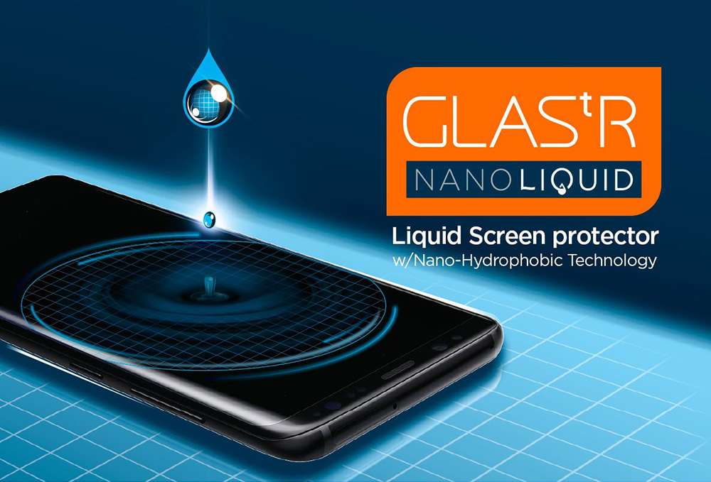 Folia/szkło w płynie Spigen GLAStR Nano Liquid uniwersalne